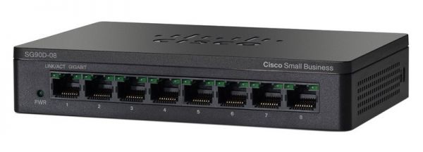 Cisco SF90D-08, 8-Port 10 100 Desktop Switch (SF90D-08)
