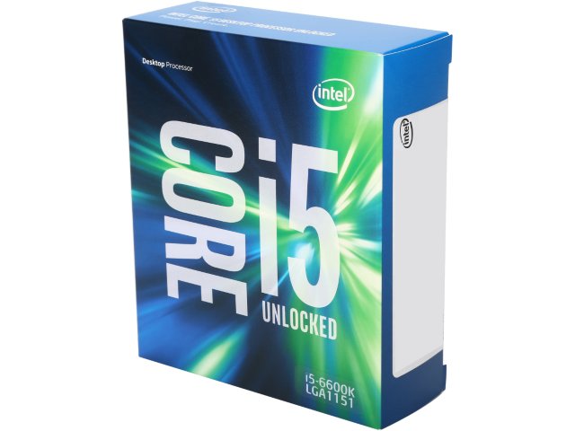 Intel Core  i5-6600K Processor  (6M Cache, 3,50 GHz)