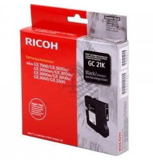 Mực in Ricoh GC21 Black Gel Cartridge