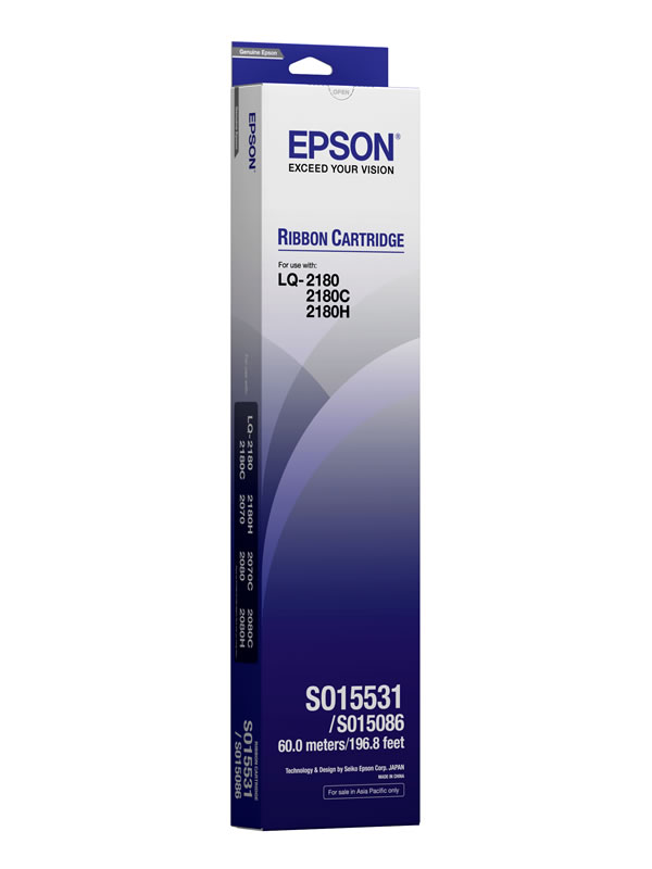 Ribbon Epson S015531 Black Ribbon Cartridge (2170 chính hãng)
