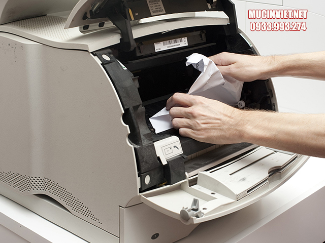 Lỗi tài liệu không có chữ khi sử dụng máy in